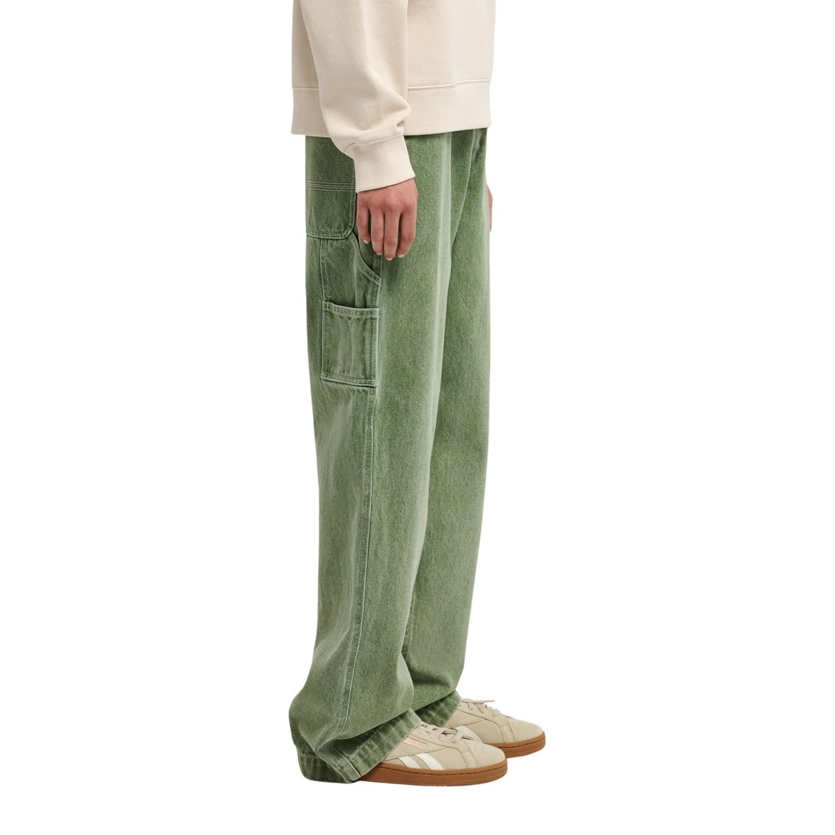 Jean workwear COLOR DENIM vert deep forest, ELEMENT