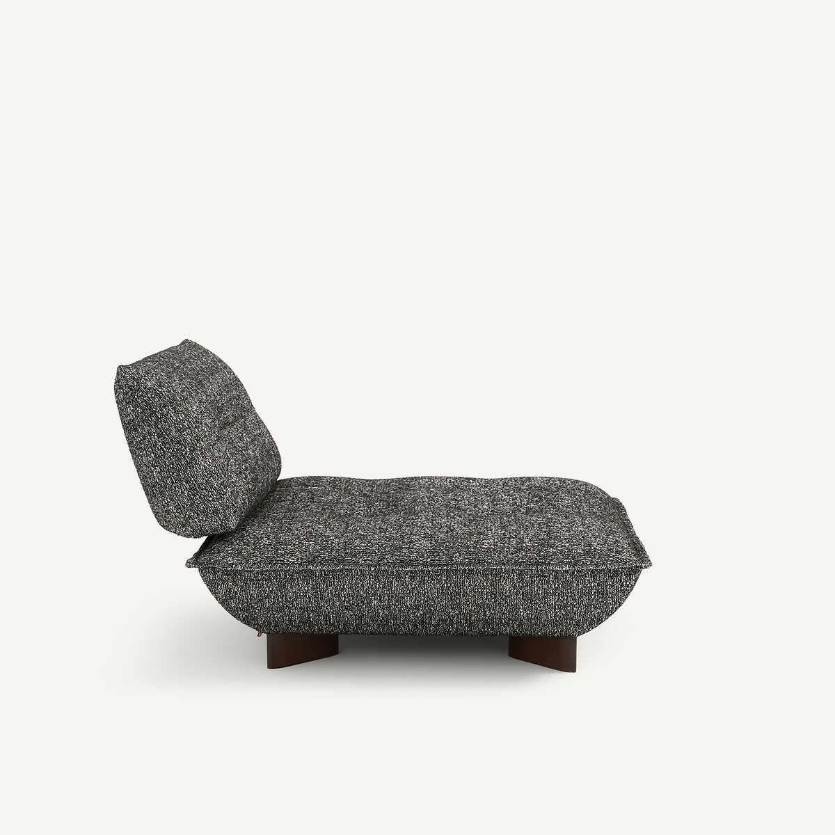 Chauffeuse modulable, en bouclette, KAORI noir, AM.PM