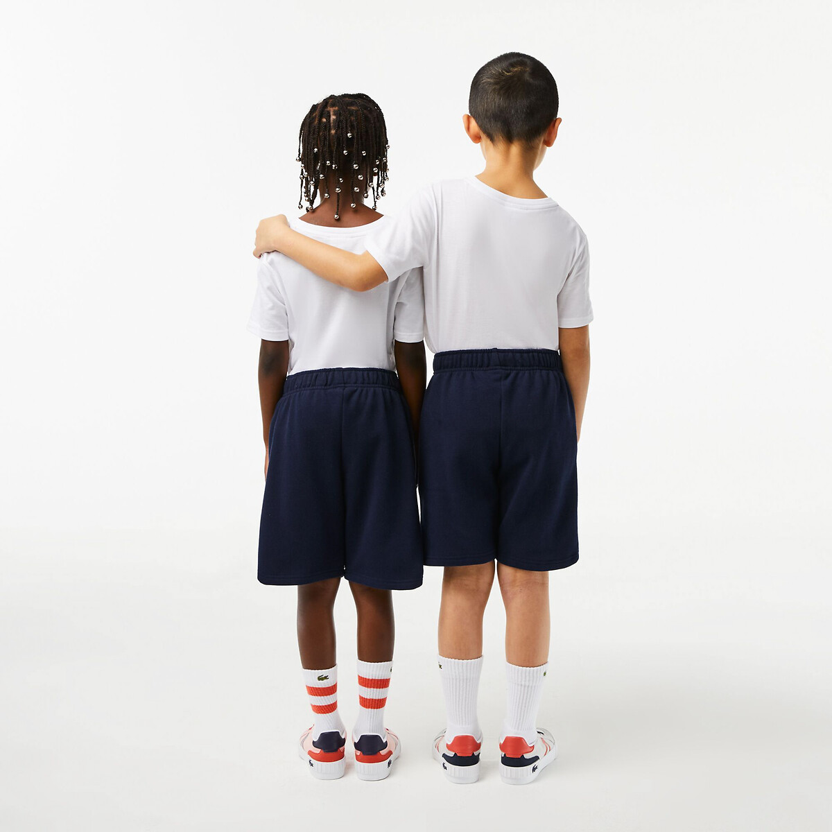 Short bleu marine, LACOSTE
