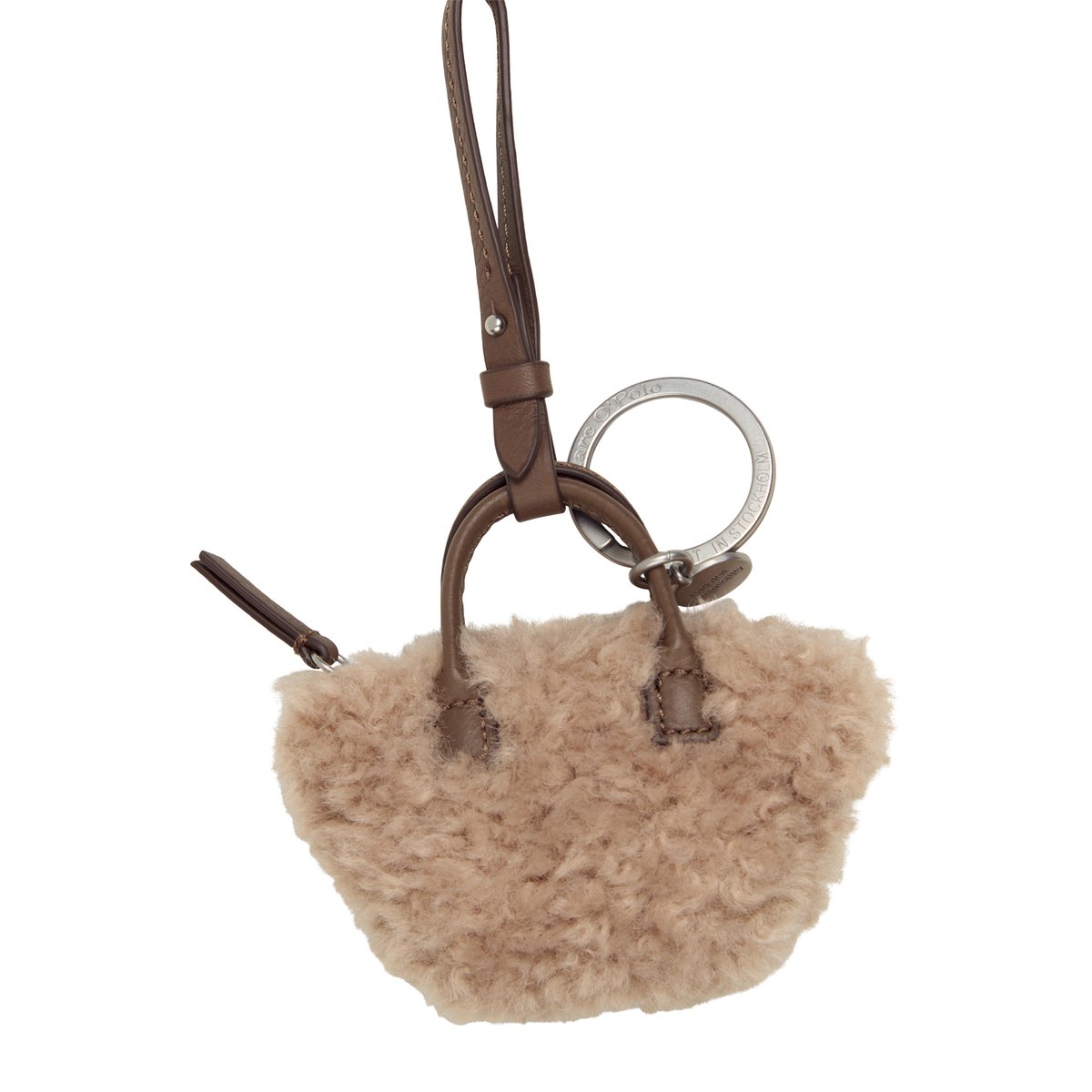 Porte-clés modèle Crissy avec une petite poche à monnaie taupe, MARC O'POLO