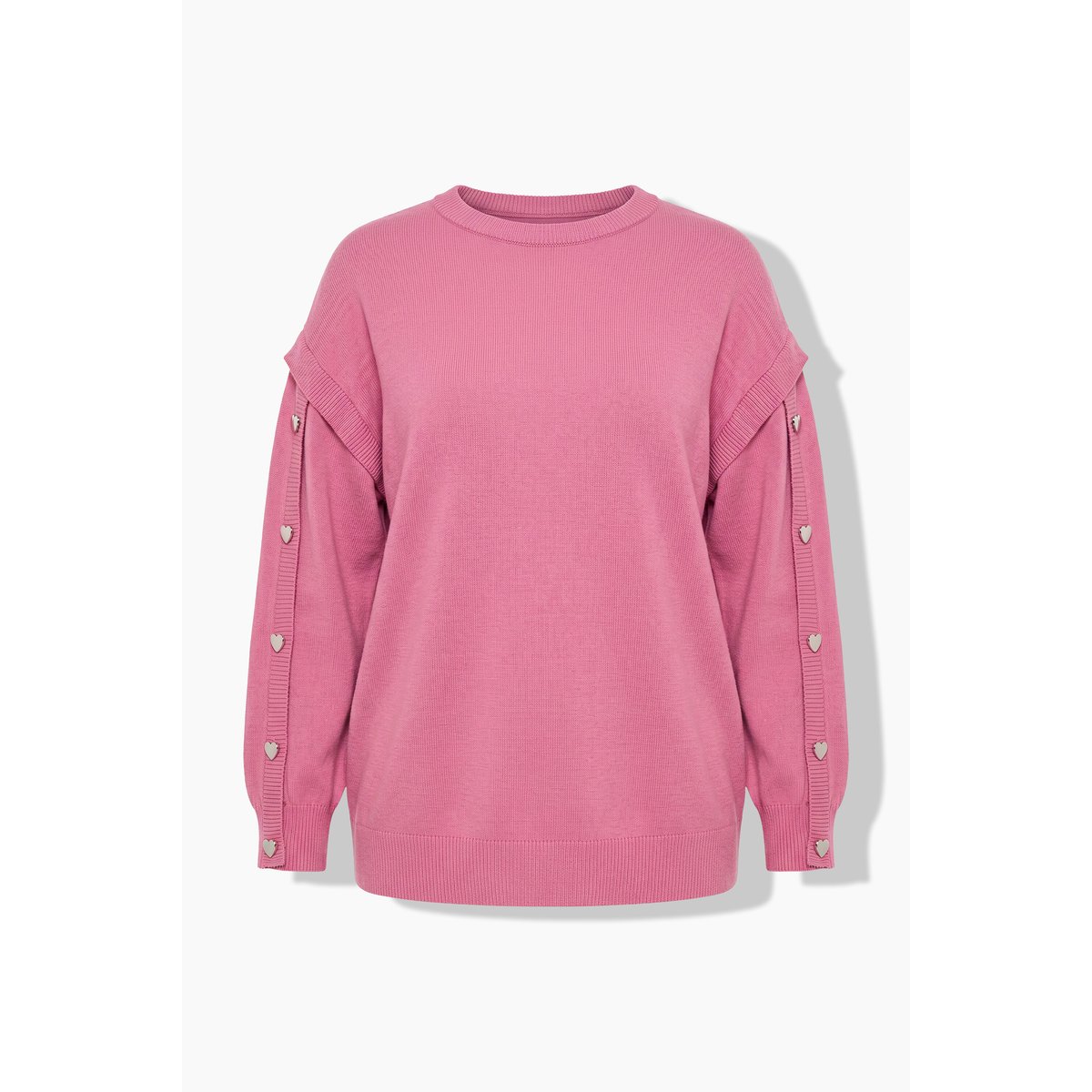 Pull, coupe oversize rose sombre, STUDIO UNTOLD
