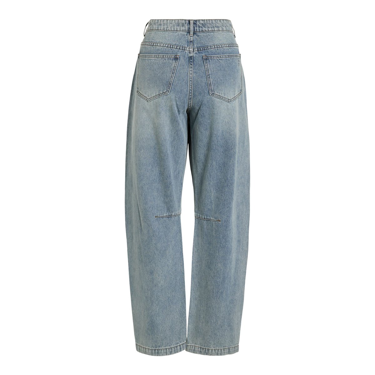Jean À Coupe Ample bleu - light blue denim1, ROUGE EDIT