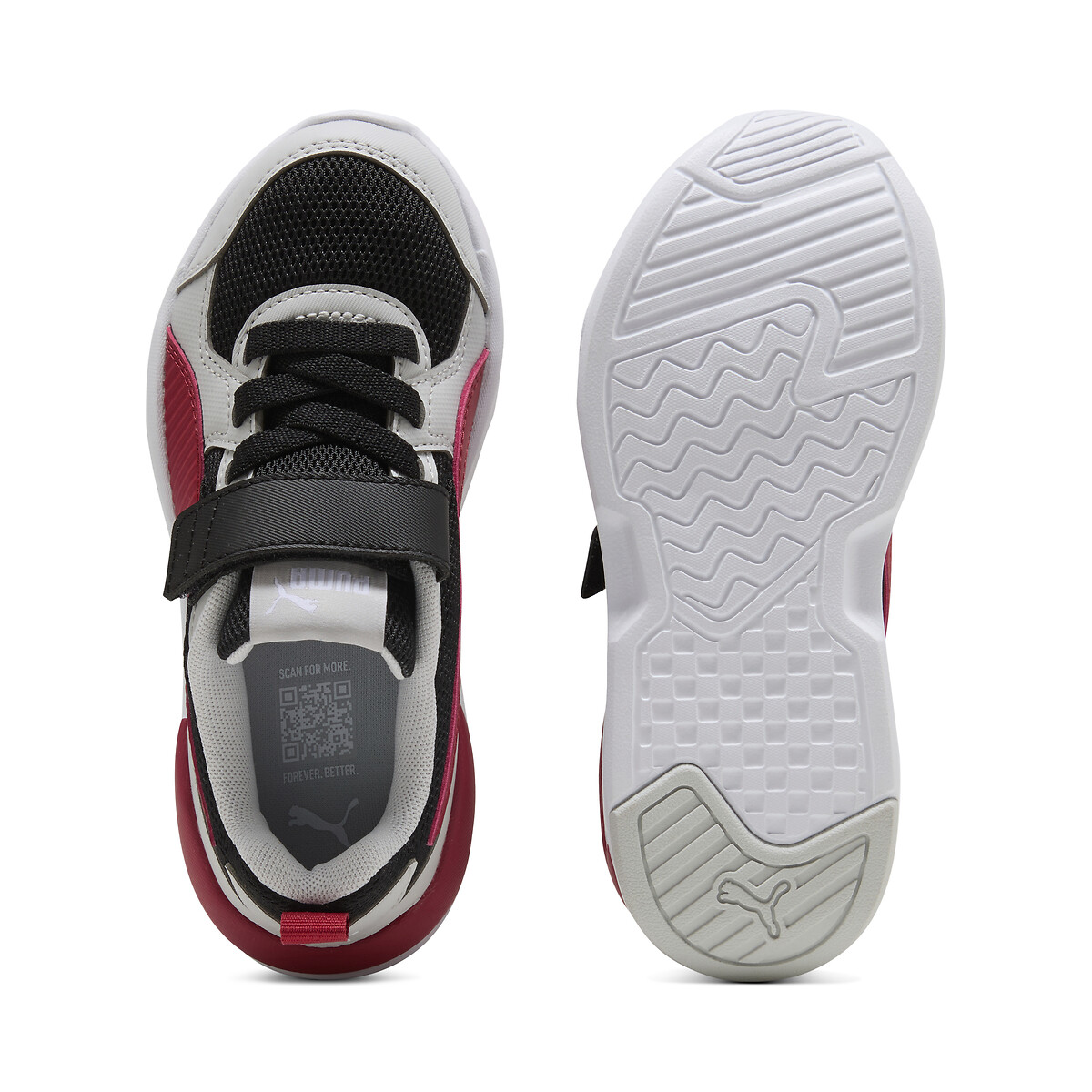 Baskets X-Ray 4 LT noir/rouge/gris, PUMA
