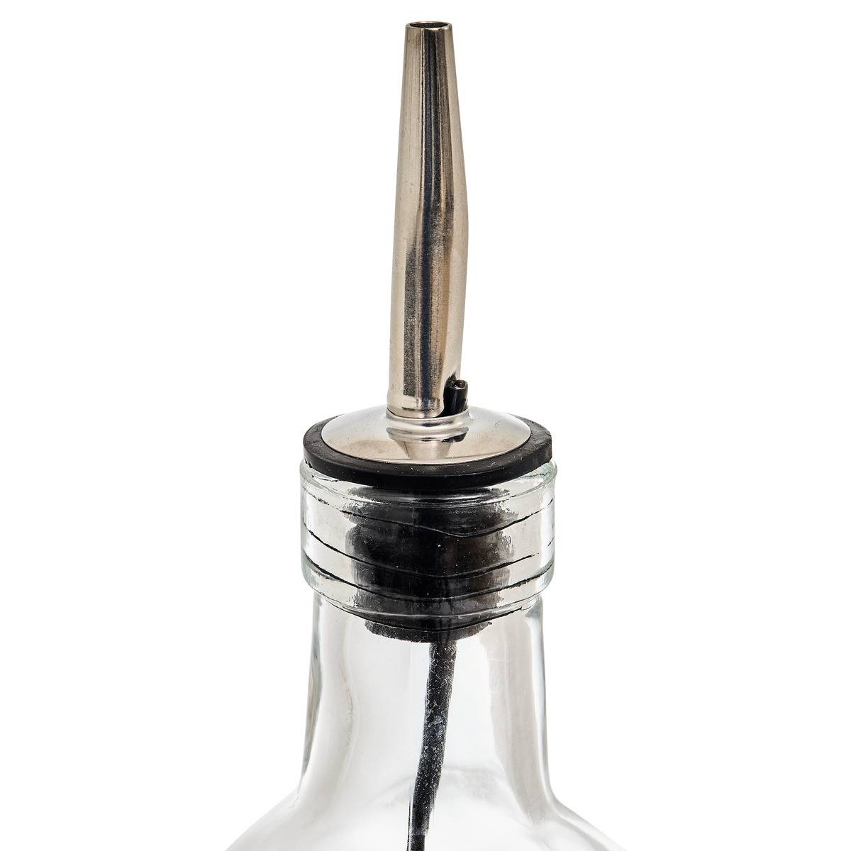 Set huile/vinaigre/sel/poivre avec support BALM transparent, 5FIVE SIMPLY SMART