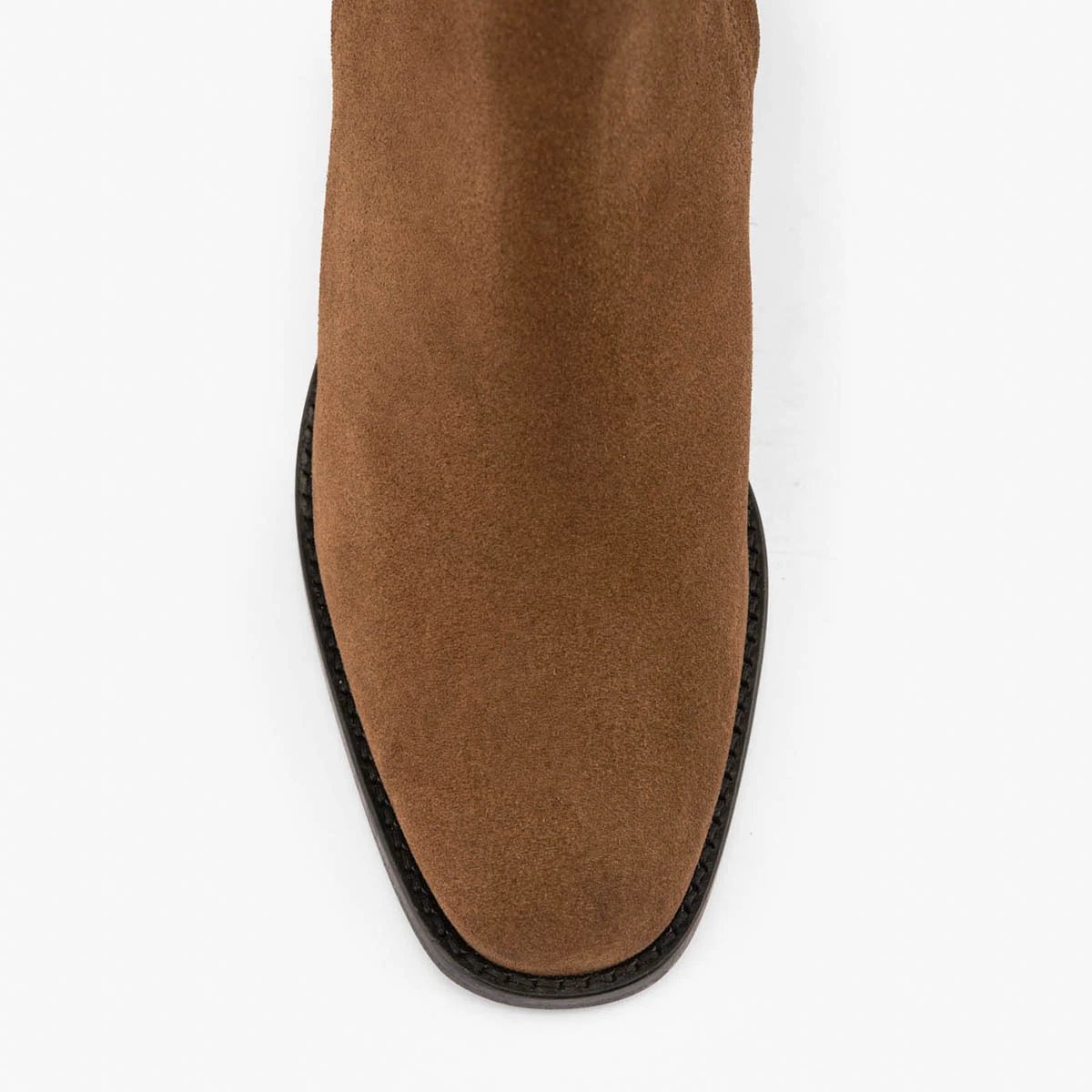 Bottine cuir velours CLOÉLIA taupe, MAISON TOUFET