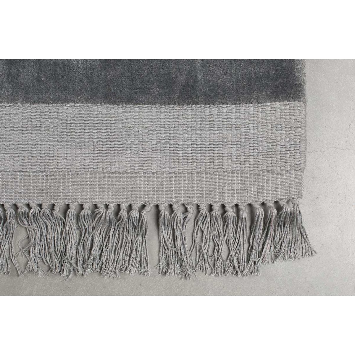 Tapis en viscose, BLINK gris, ZUIVER