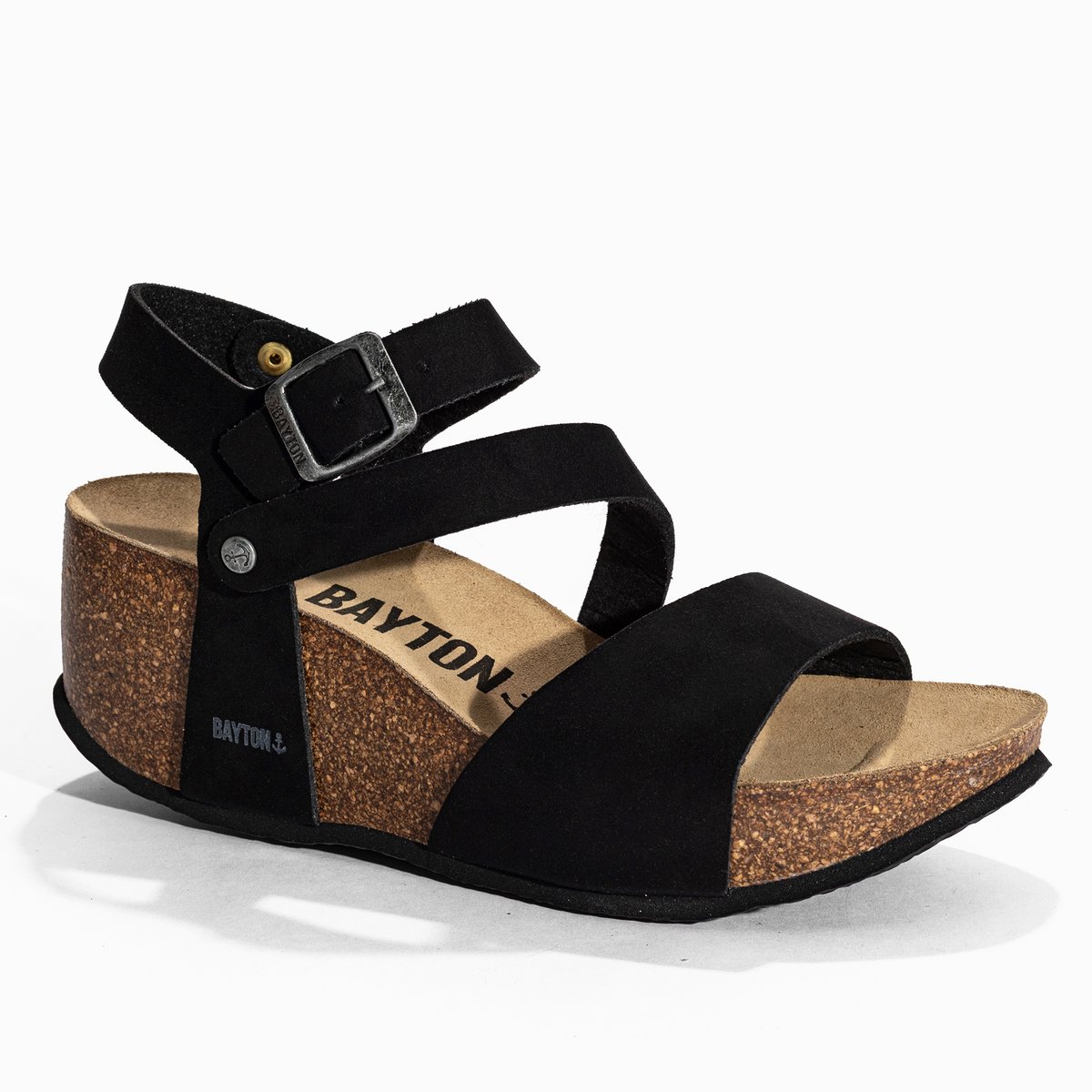 Sandales s MELILLA noir, BAYTON