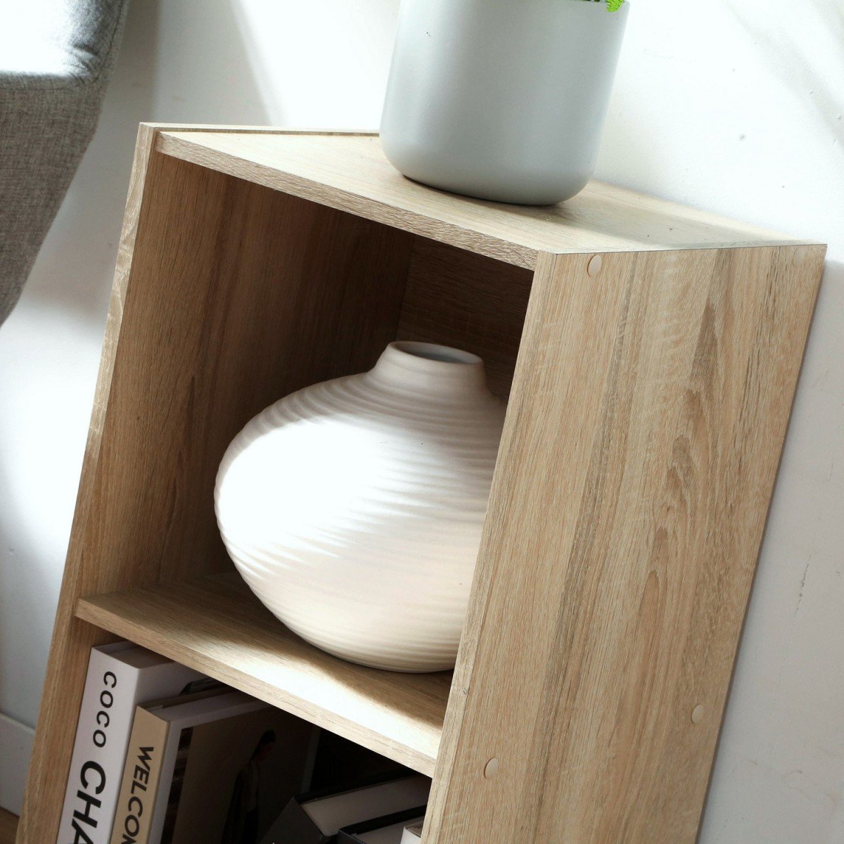 Meuble 2 Cases H61,3 cm - COMPO chêne, CALICOSY