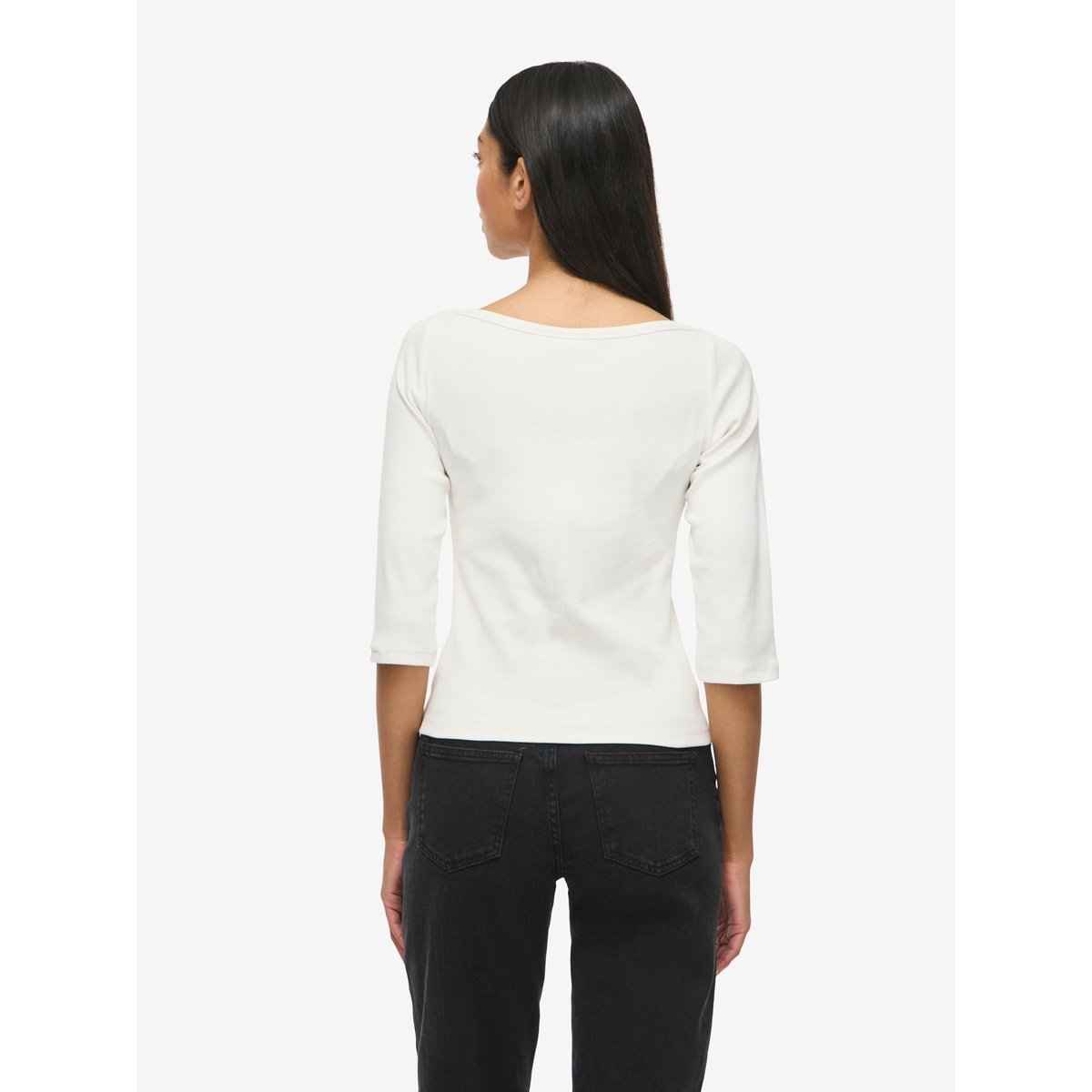 Blouse Manches 3/4 blanc - snow white1, NOISY MAY