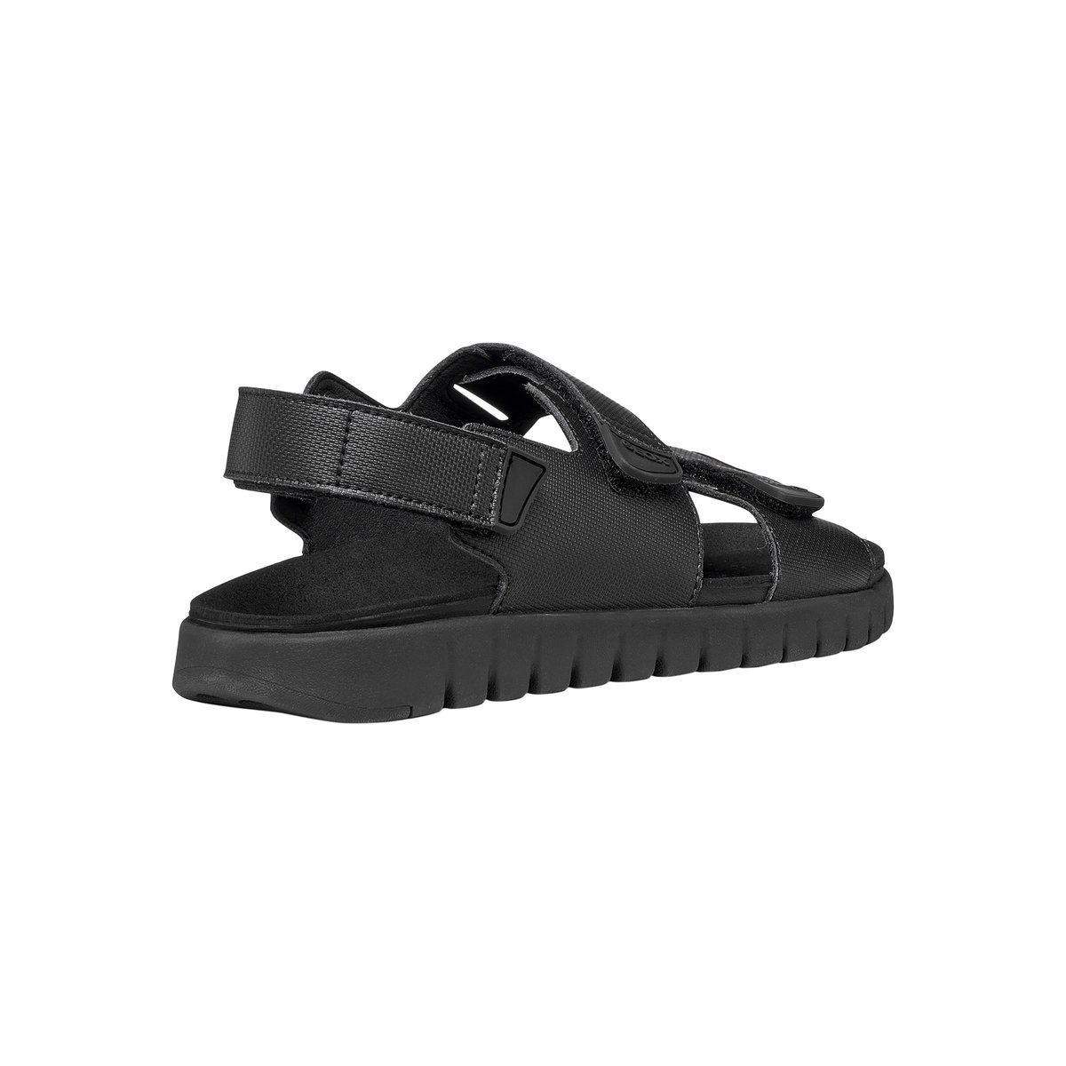 Sandales à Scratch U Flextride noir, GEOX