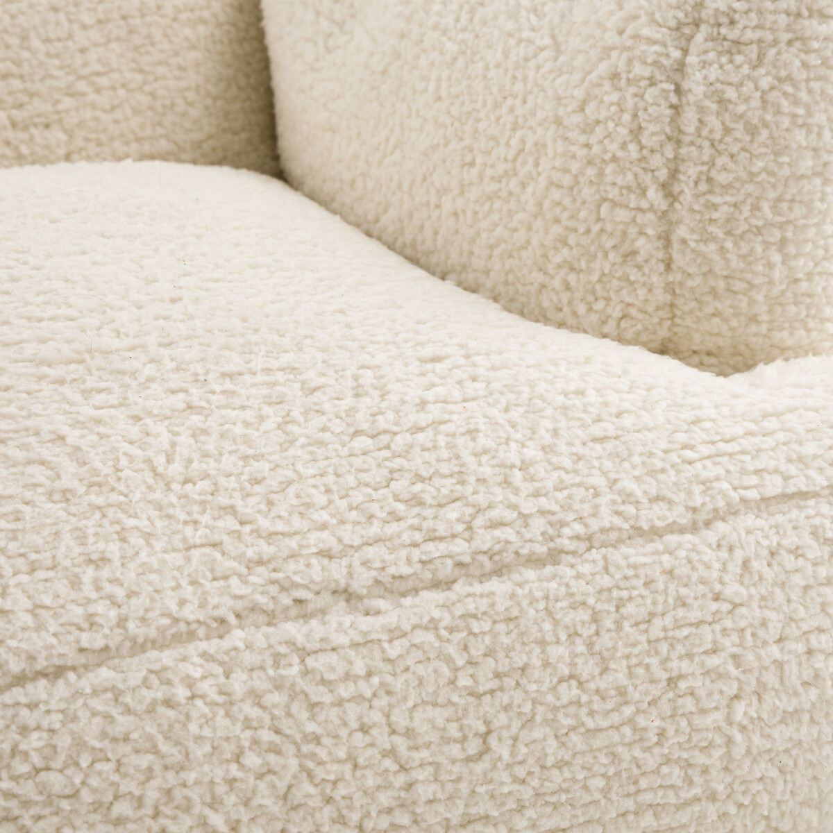 Fauteuil bouclette enfant, Midou blanc, LA REDOUTE INTERIEURS