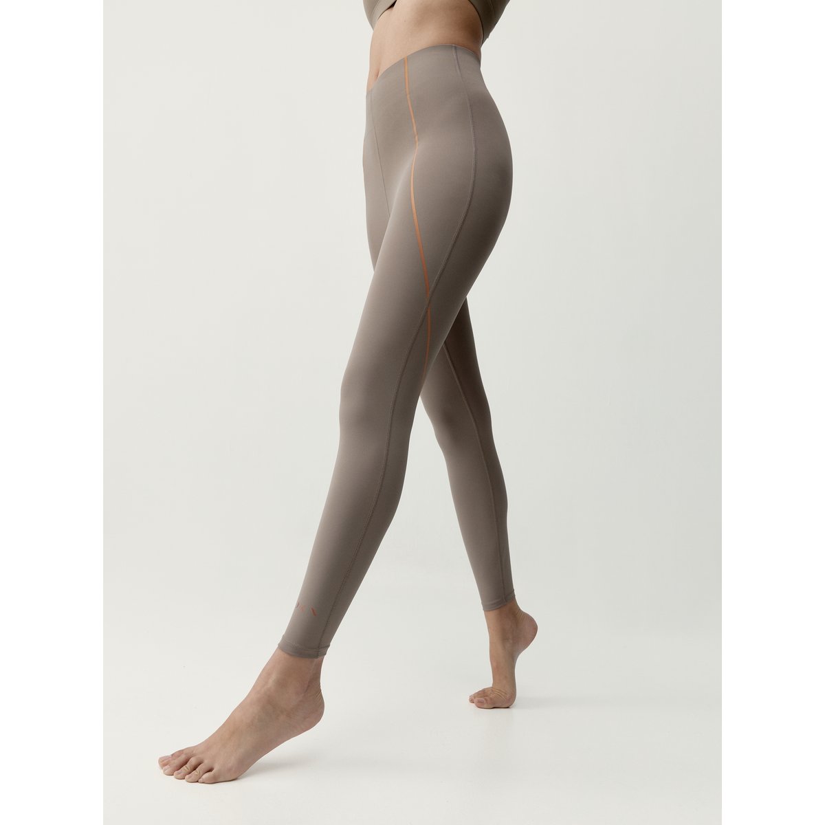 Legging de sport Long Performance BRONE taupe, BORN