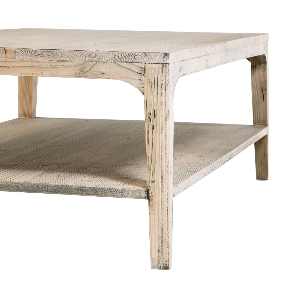 Table basse en pin massif - HENRI bois foncé, SIGNATURE