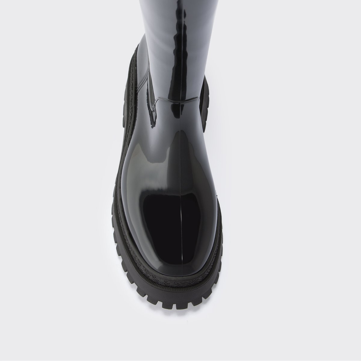 Boots hautes en caoutchouc vegan ARTEMIS noire, LEMON JELLY