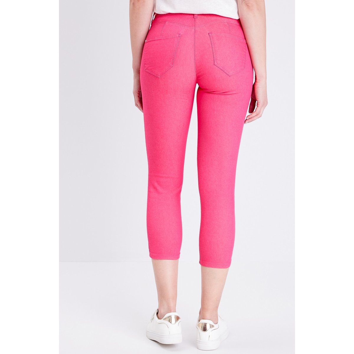 Pantacourt taille standard rose framboise, BREAL