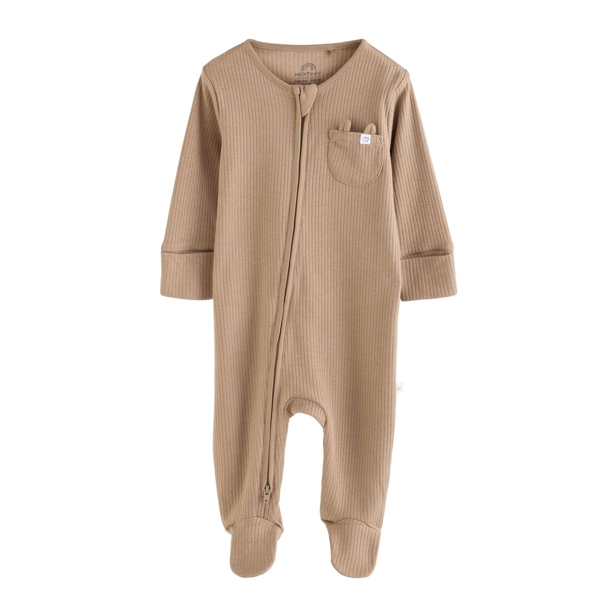 Dors-bien à zip double sens bébé, lot de 7 ours brun neutre, NEXT