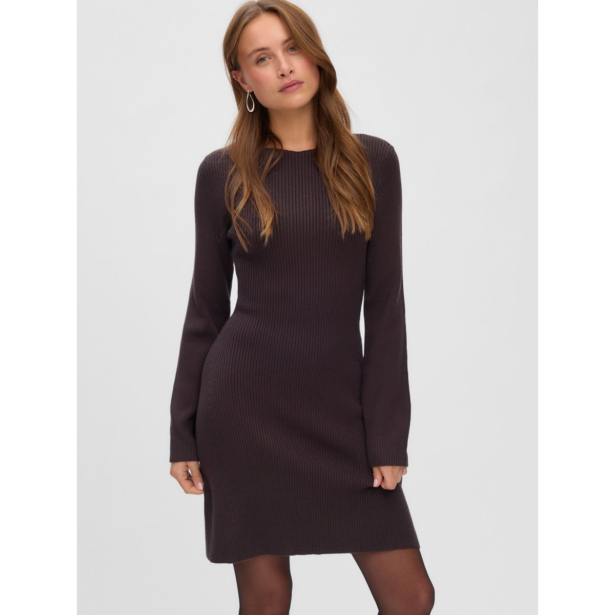 Robe En Maille marron - chocolate torte 1, VERO MODA