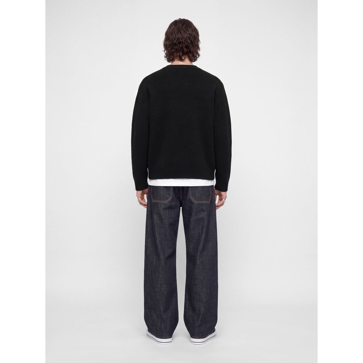 Pull En Maille black 1, JACK & JONES