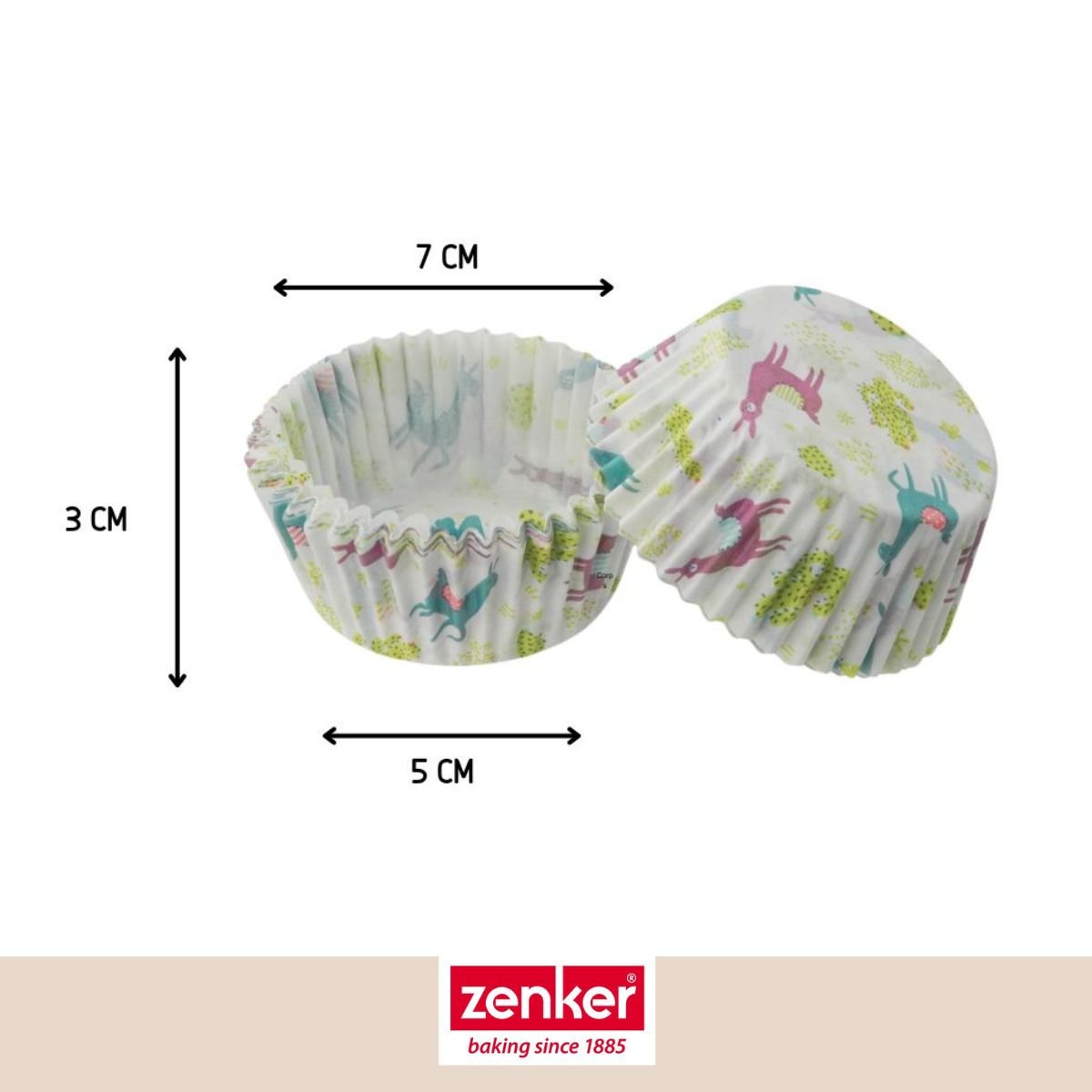 Set de 54 ustensiles de pâtisserie moules à muffins SMART PASTRY blanc|coloré, ZENKER