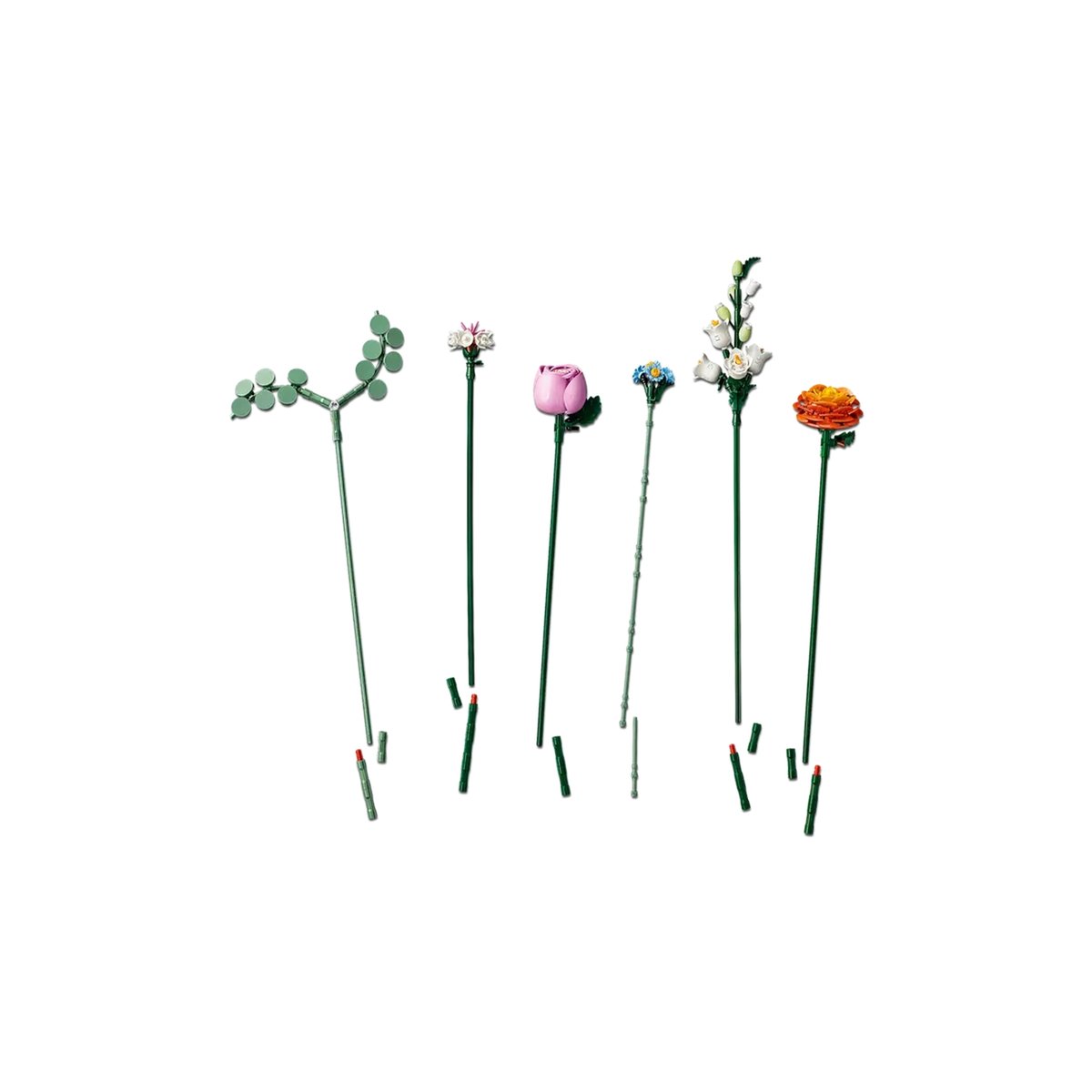 LEGO Botanique - Bouquet de Fleurs Roses - 10342 - Décoration Naturelle pour Adultes multicolore, LEGO