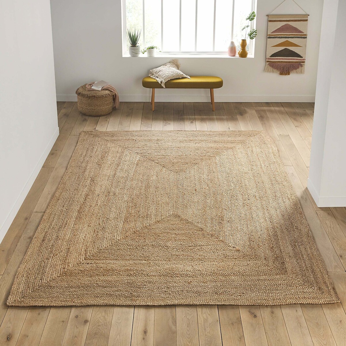 Aftas XXL Jute Rug natural, LA REDOUTE INTERIEURS