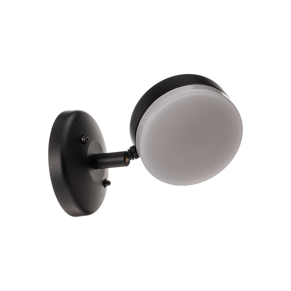 Applique extérieure en aluminium moderne noir, blanc, LINDBY
