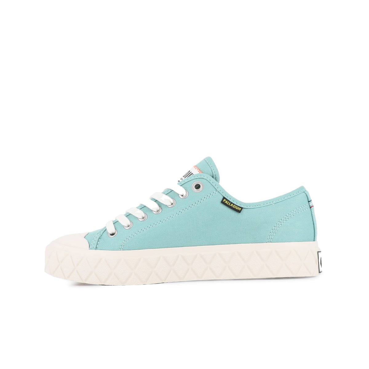 Baskets montantes en coton PALLA ACE CVS ORG sea green, PALLADIUM