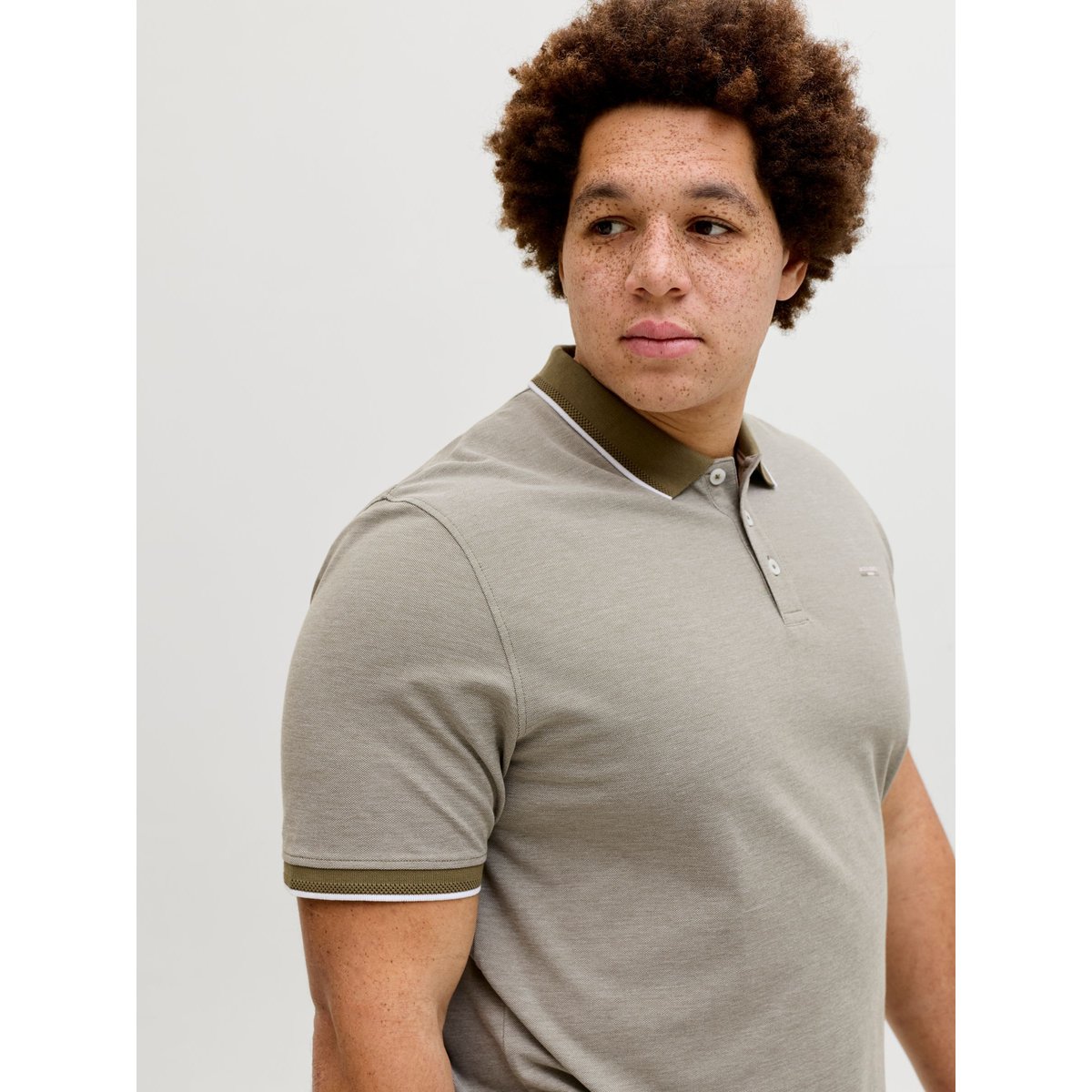 Polo martini olive, JACK & JONES