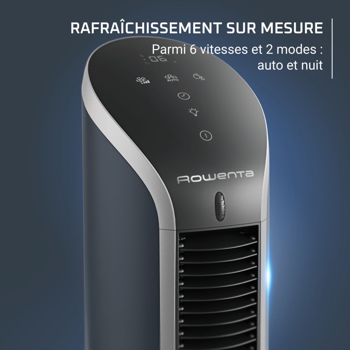 Ventilateur VU6220F0 couleur unique, ROWENTA