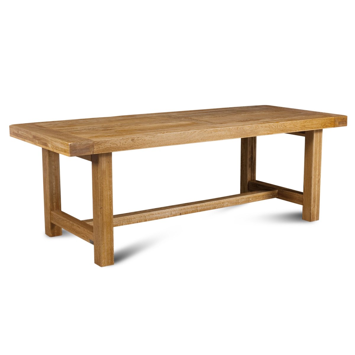 Table de ferme bois chêne massif L220 - LA BRESSE chene moyen, HELLIN, DEPUIS 1862