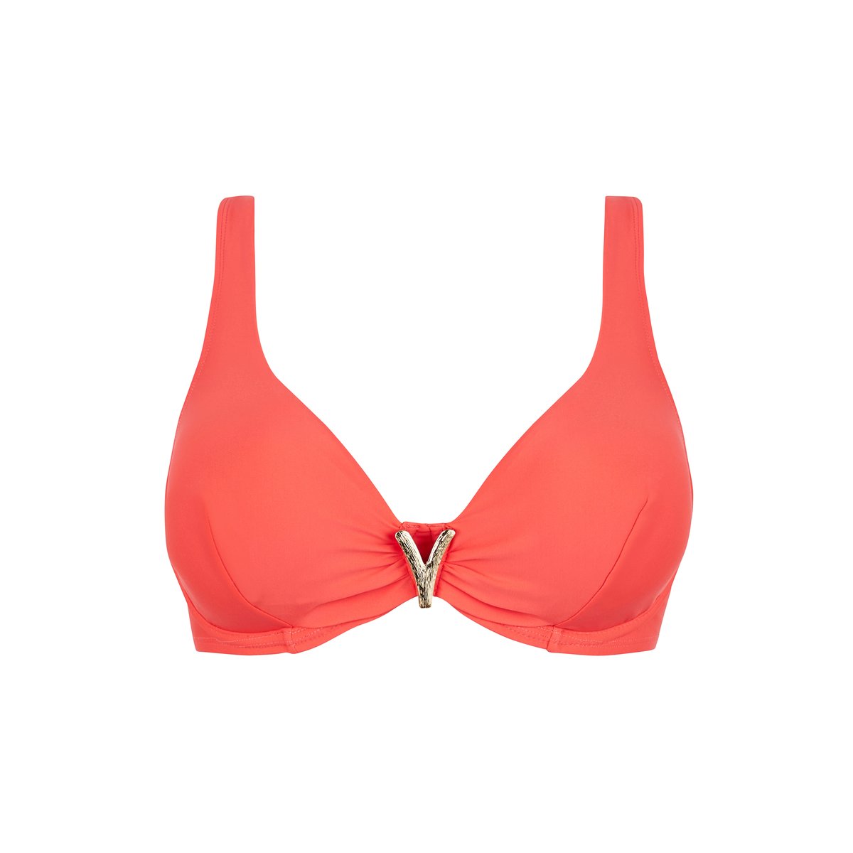 Haut de maillot de bain MANAGUA rose pomelo, SANS COMPLEXE