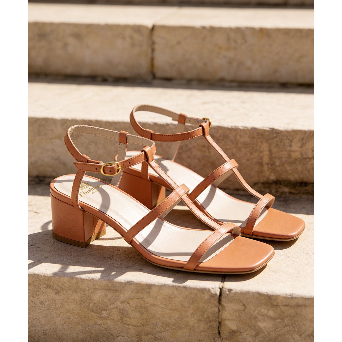 Sandales LAURA blush, FINSBURY