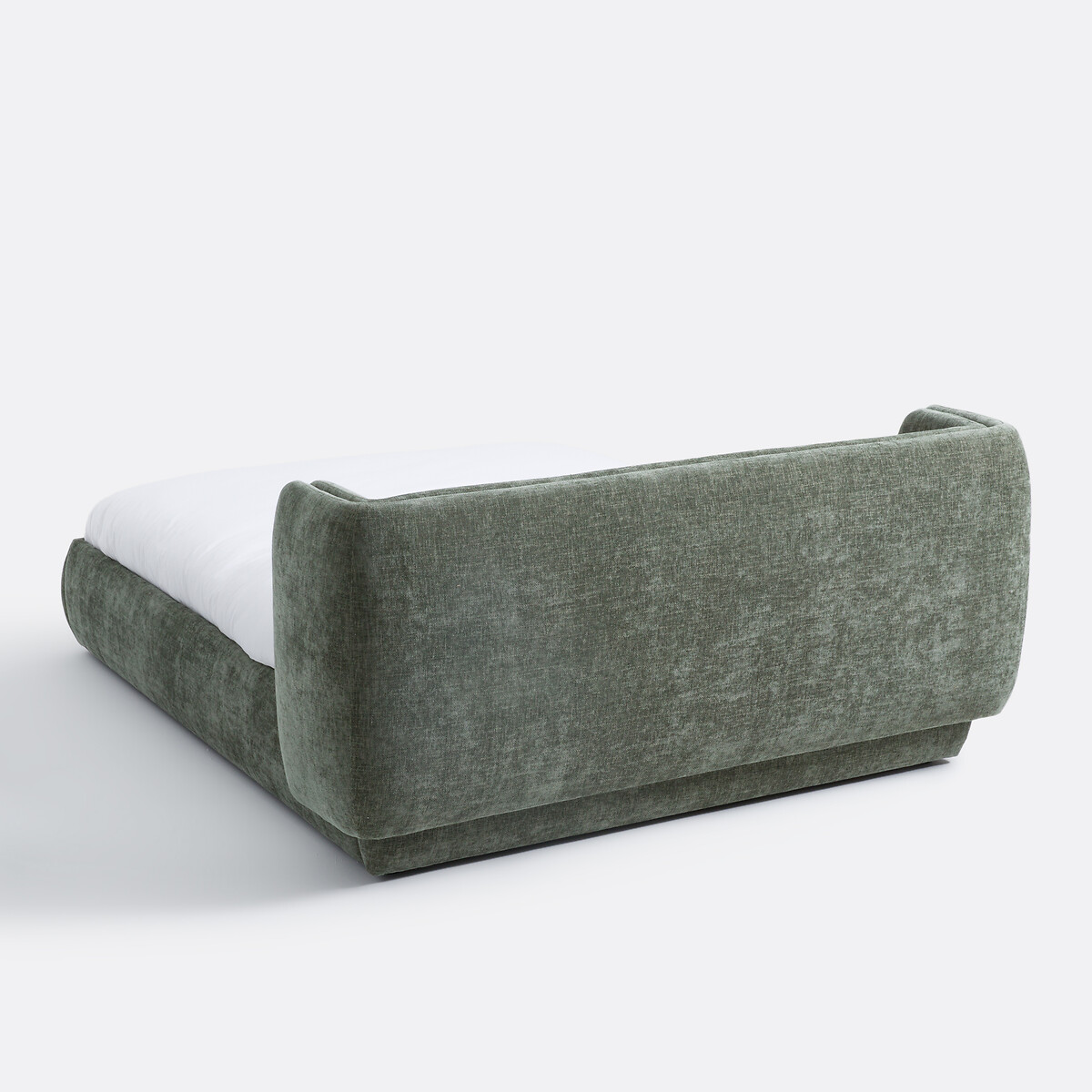 Gestoffeerd bed met bedbodem, Meridiano donkergroen, LA REDOUTE INTERIEURS