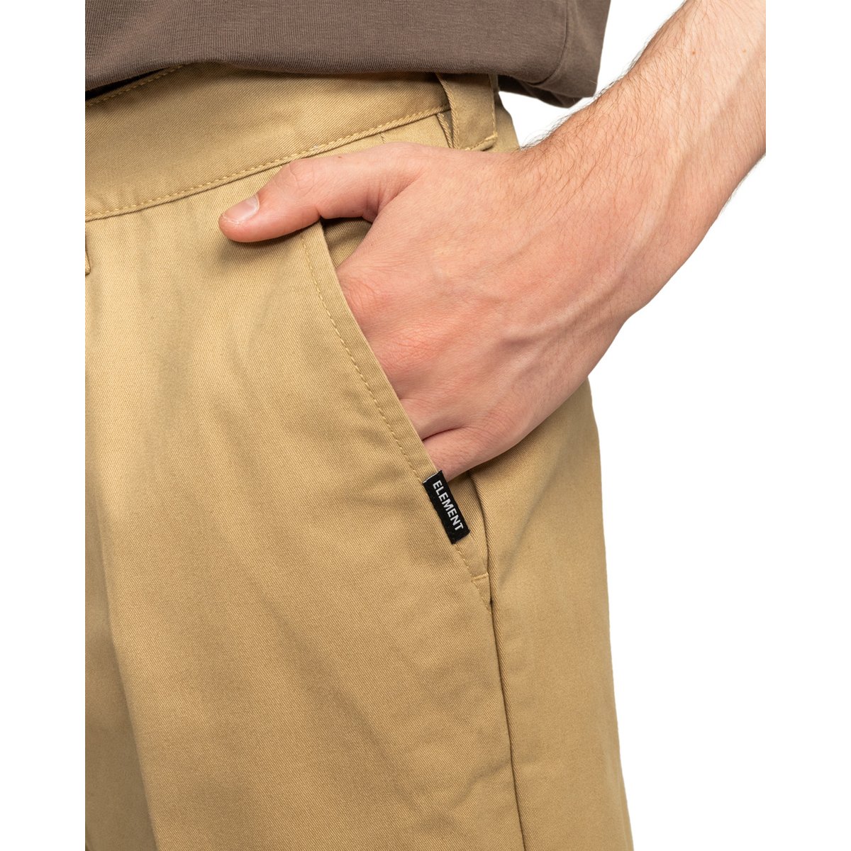 Pantalon chino HOWLAND vert khaki, ELEMENT