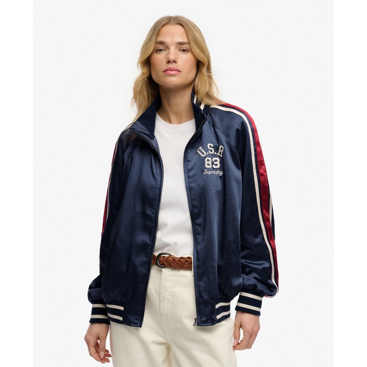 Veste de Survêtement Suika bleu marine profond, SUPERDRY