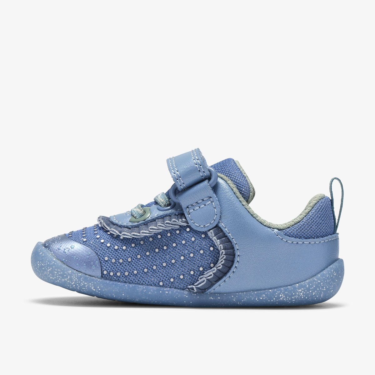 Escarpins Cuir Coupe Large ROAMER GLEAM T bleu, CLARKS