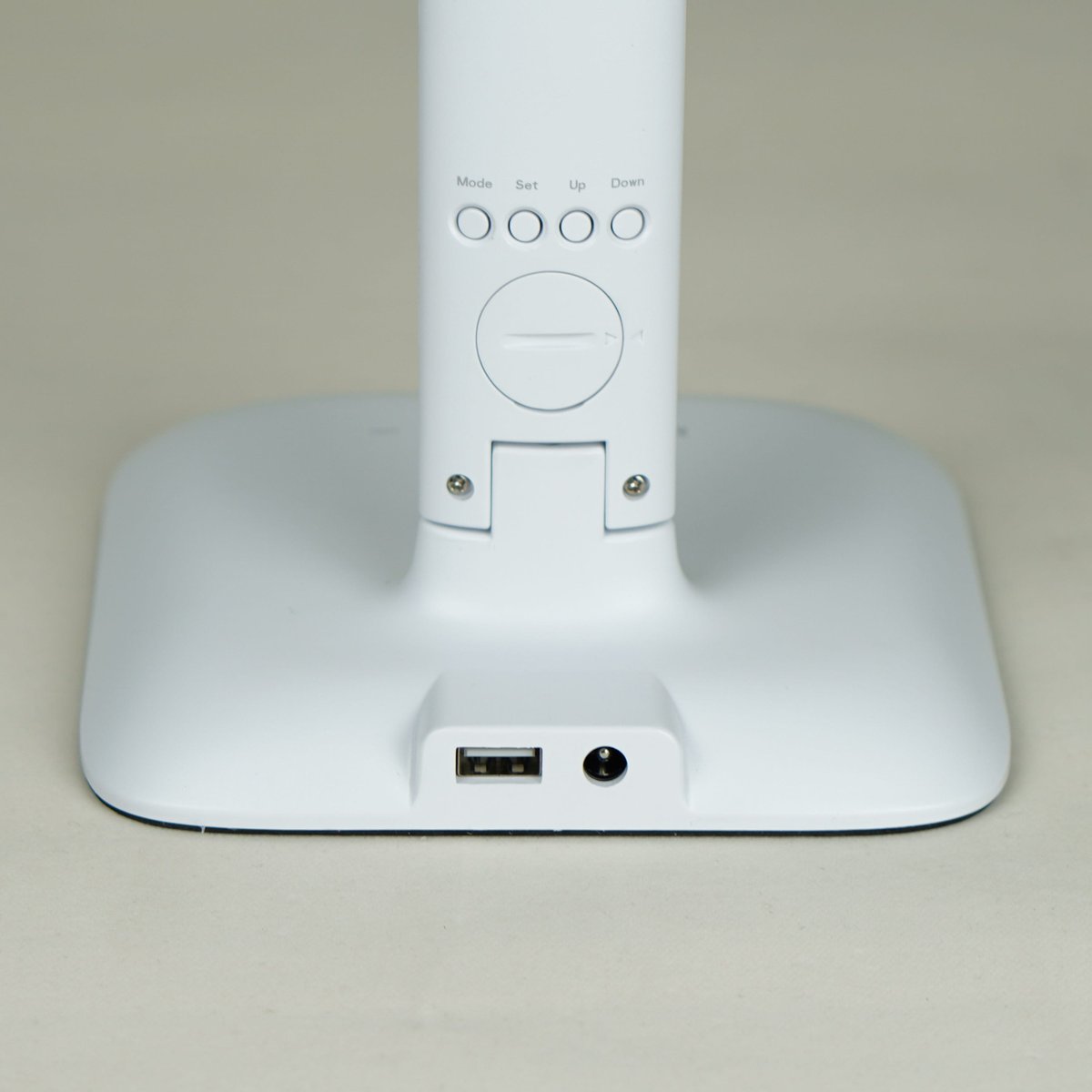Lampe de bureau en plastique, ALEX blanc, INSPIRE