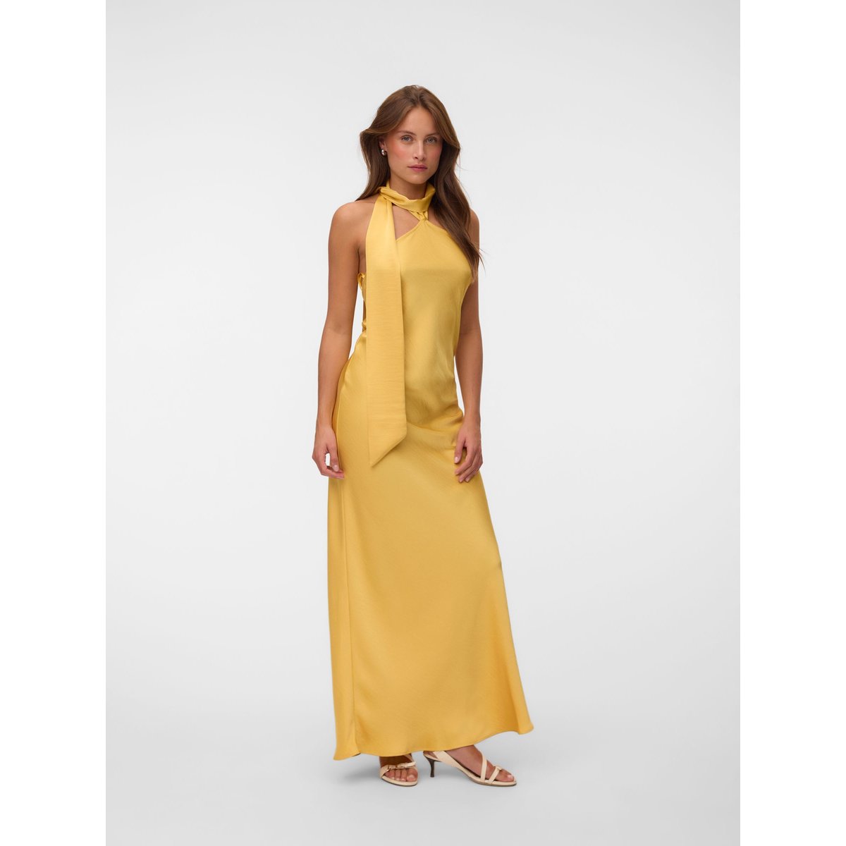 Robe misted yellow, VERO MODA