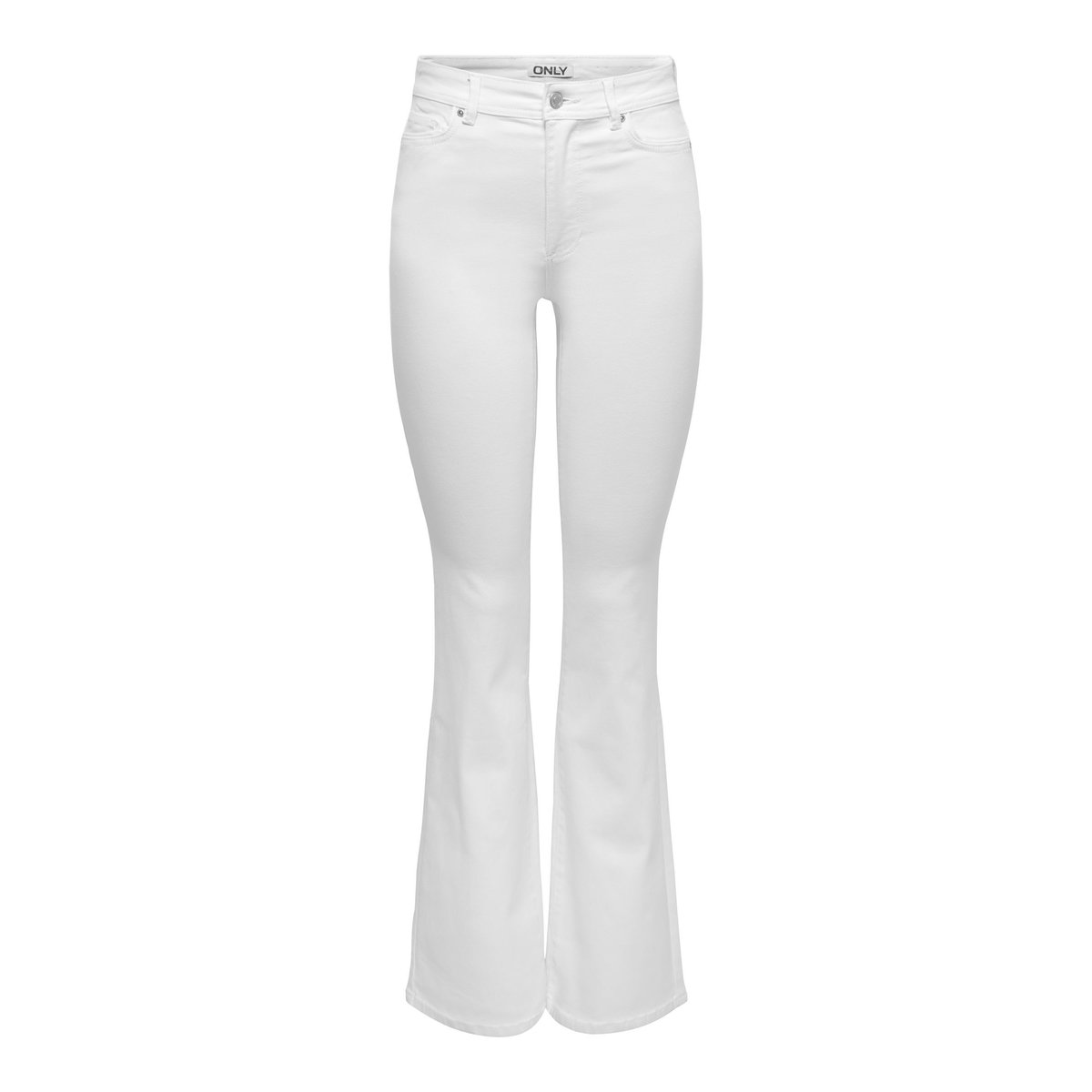 Jean Flared white denim, ONLY