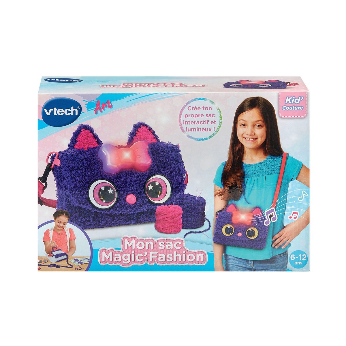 Kid'couture - mon sac magic'fashion couleur unique, VTECH