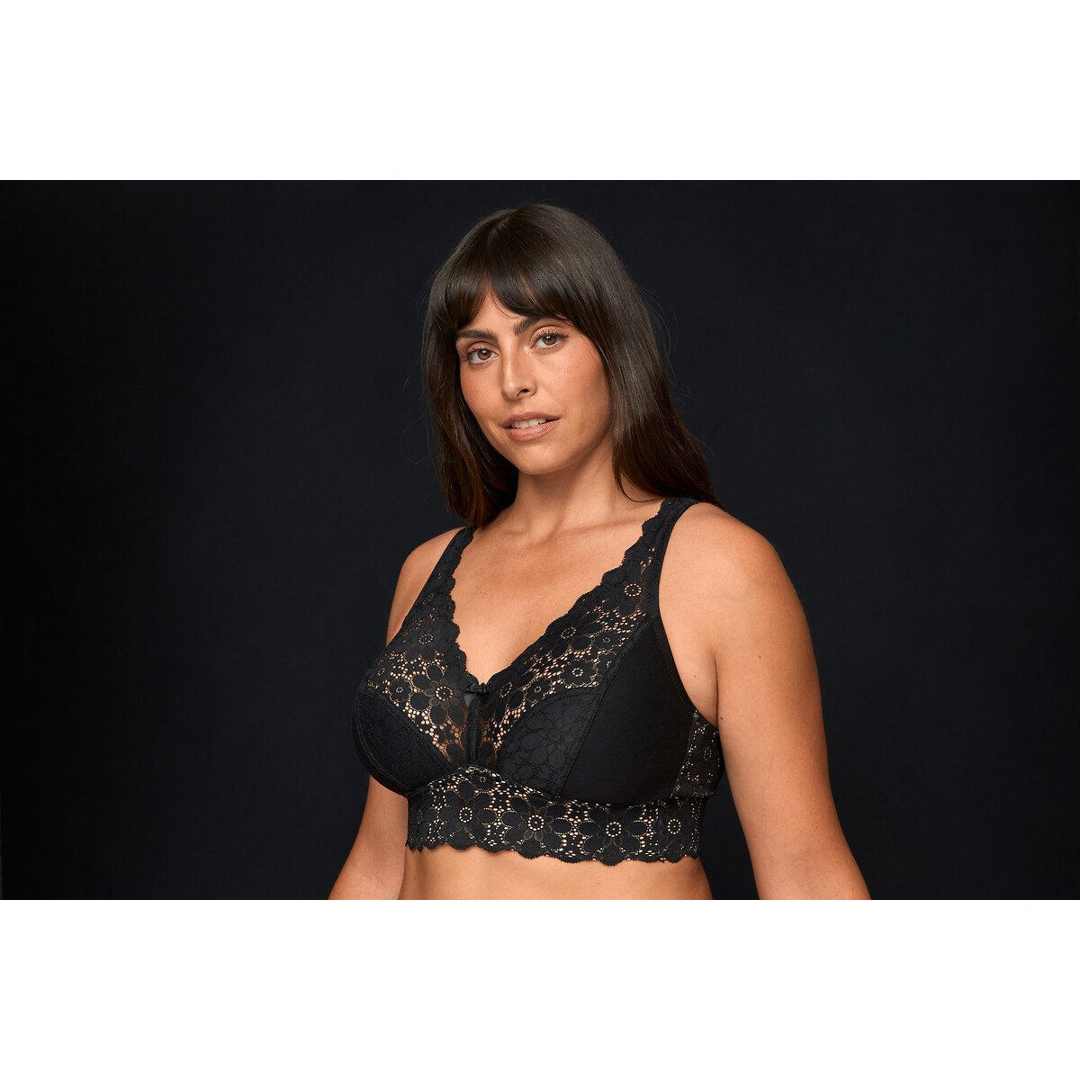 Reggiseno senza ferretti Lace Dreams nero , MISS MARY OF SWEDEN