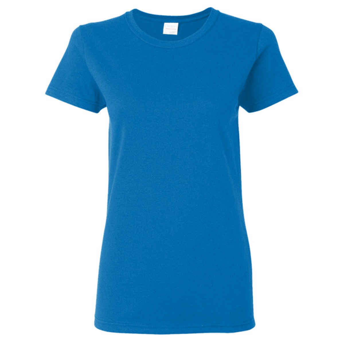 T-shirt cintré manches courtes HEAVY COTTON bleu roi, GILDAN