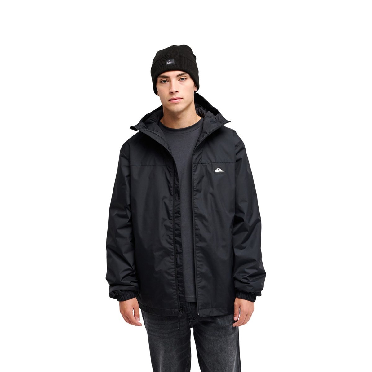 Veste imperméable OVERCAST 3K INSULATED noir black, QUIKSILVER