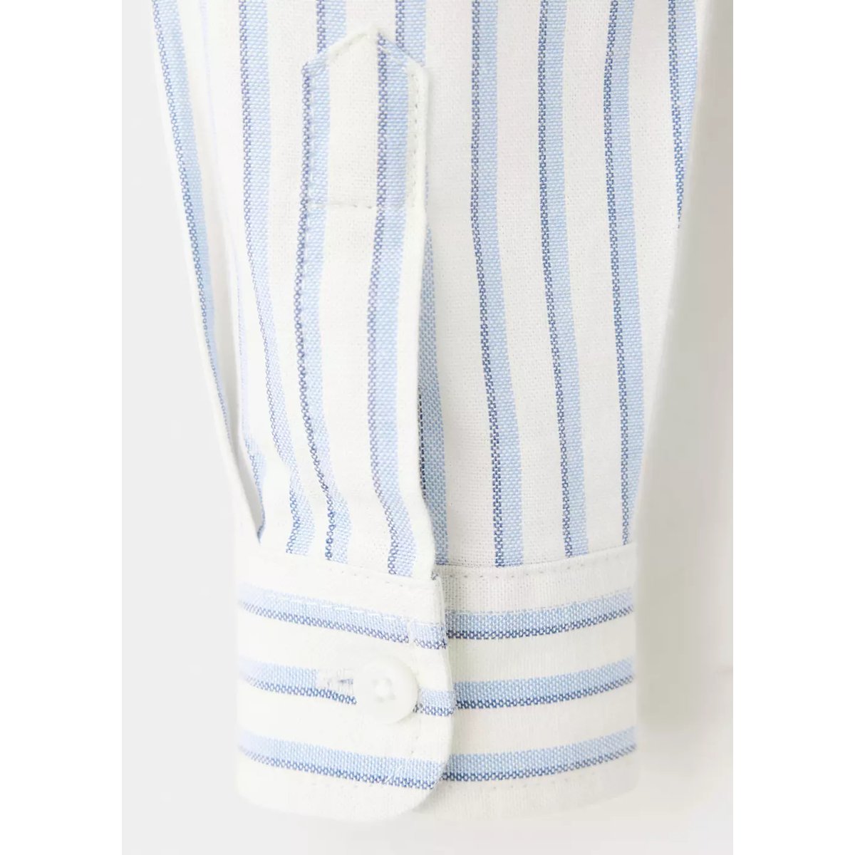 Chemise 100 % coton rayures bleu, MANGO BABY