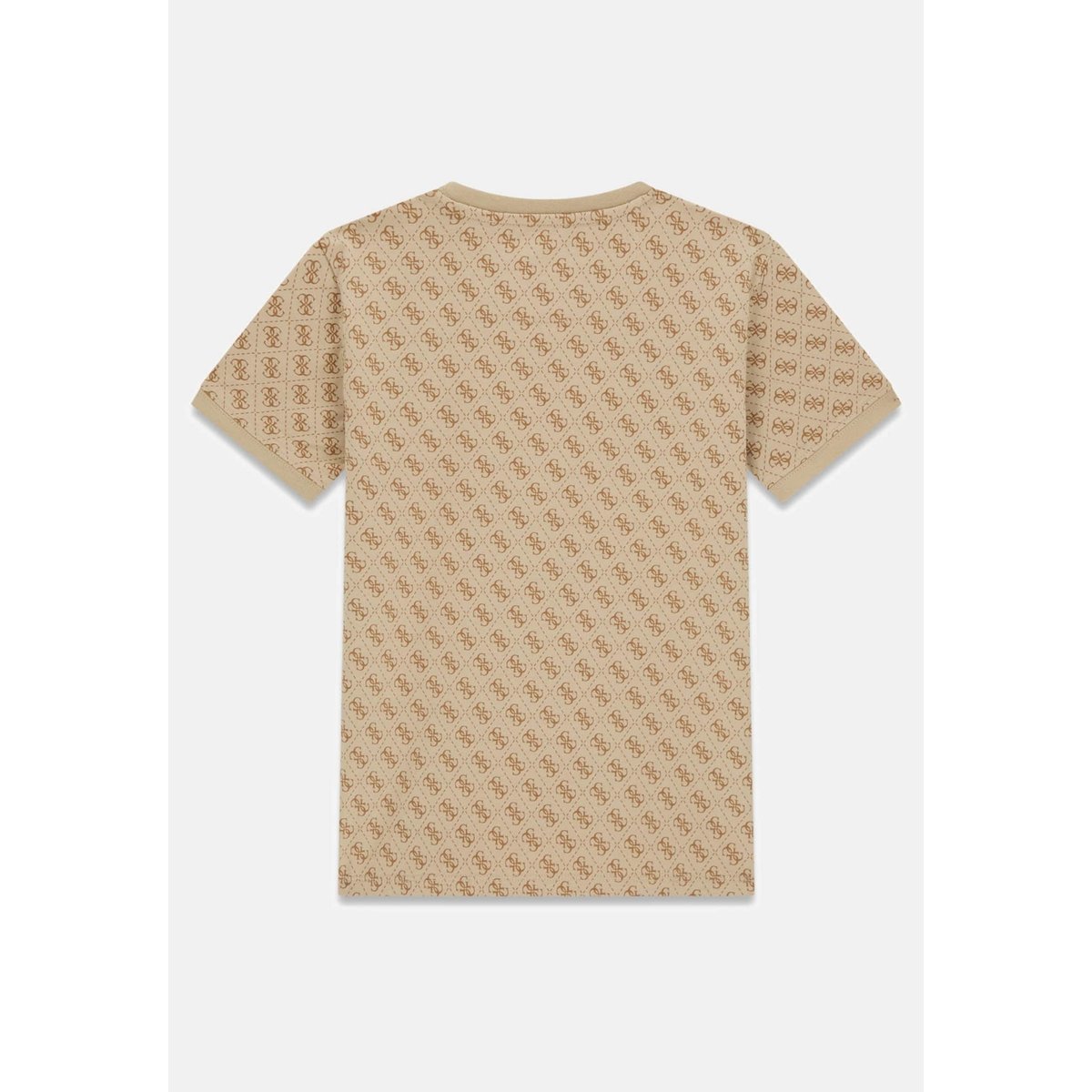 T-Shirt Stretch Imprimé Logo 4G beige, GUESS KIDS