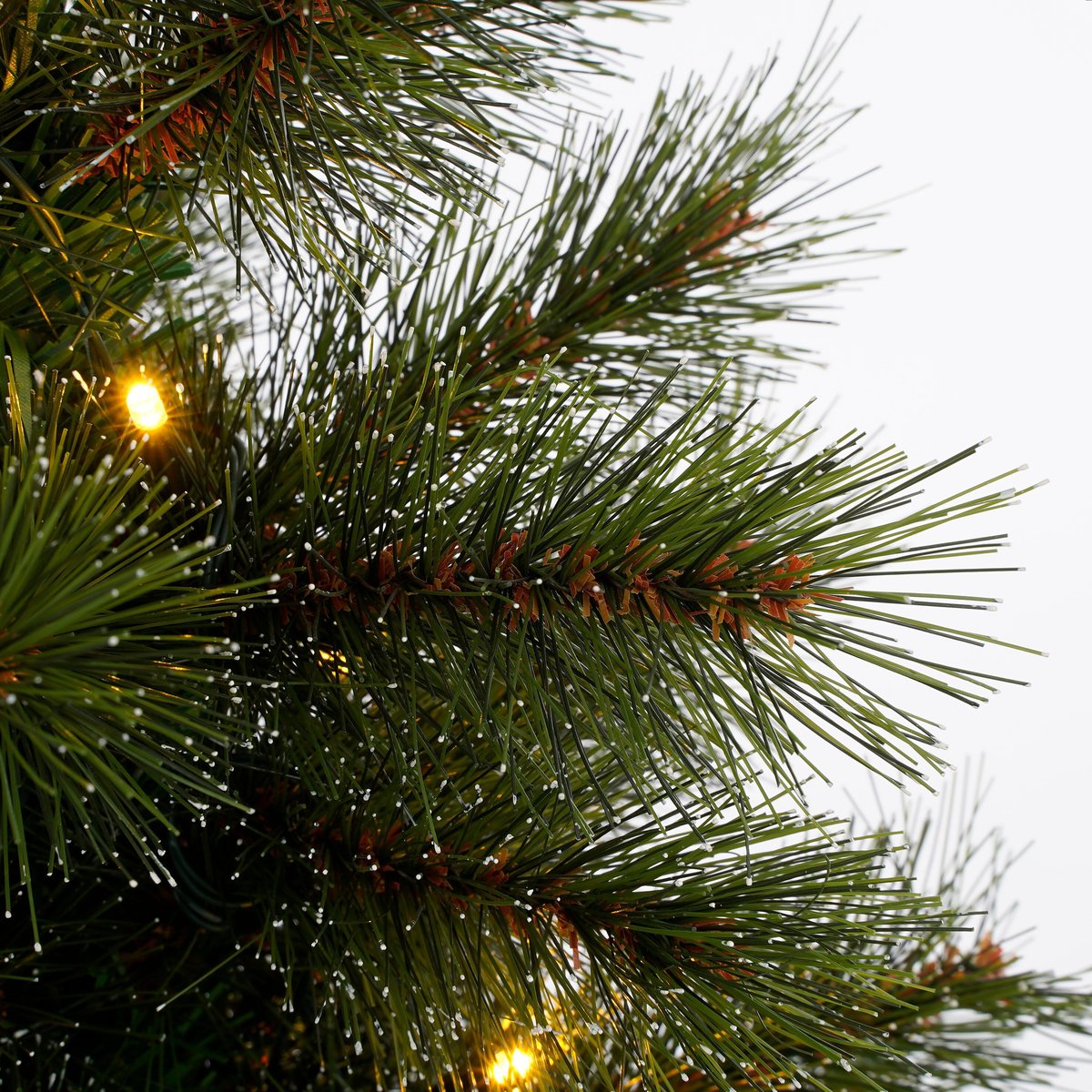 Sapin de Noël artificiel lumineux GLENDON vert, BLACK BOX TREES