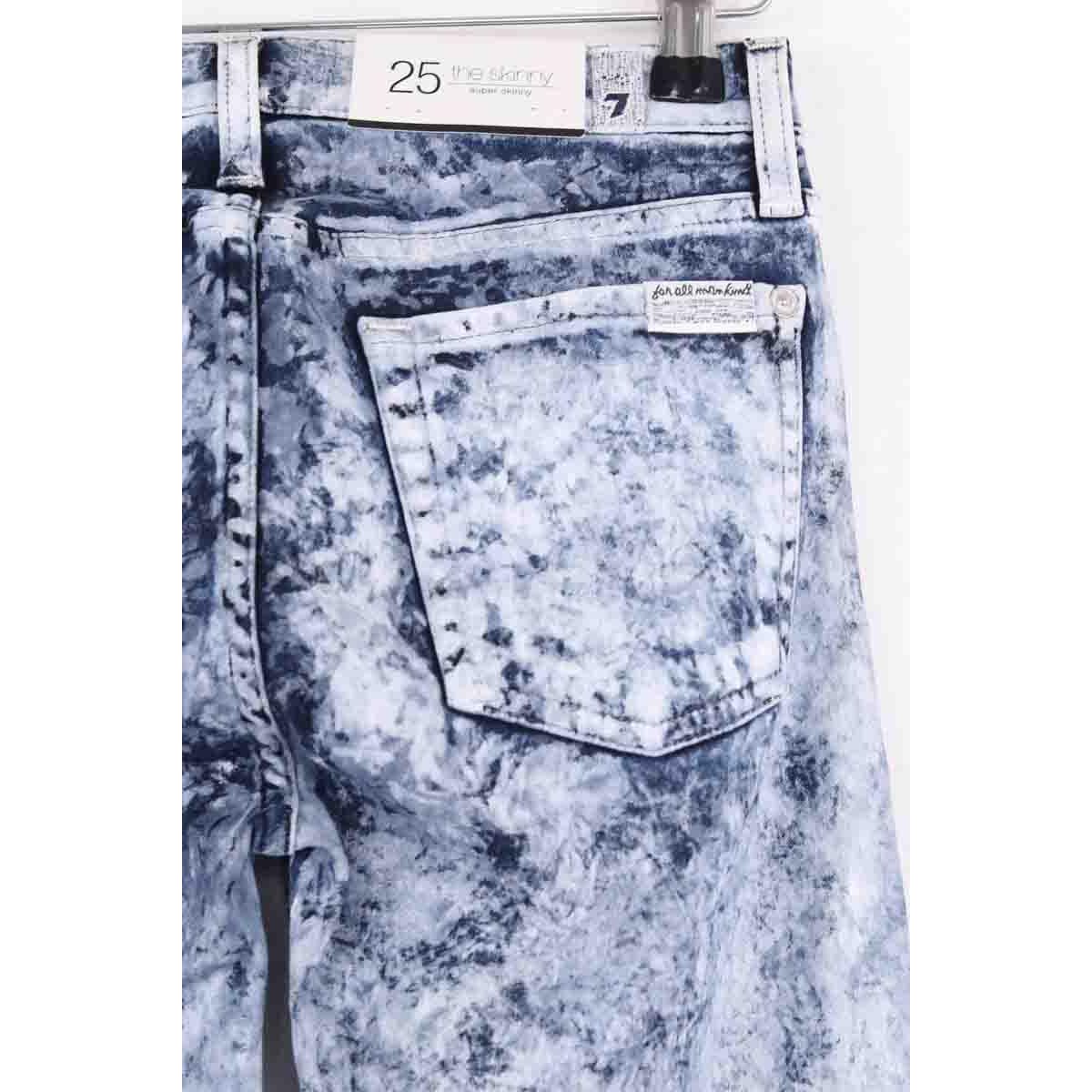 Jean slim - Très Bon État bleu, 7 FOR ALL MANKIND