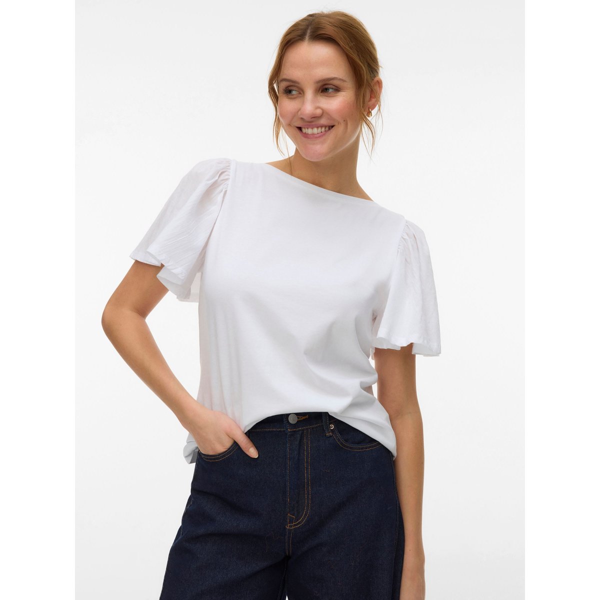 Top bright white, VERO MODA
