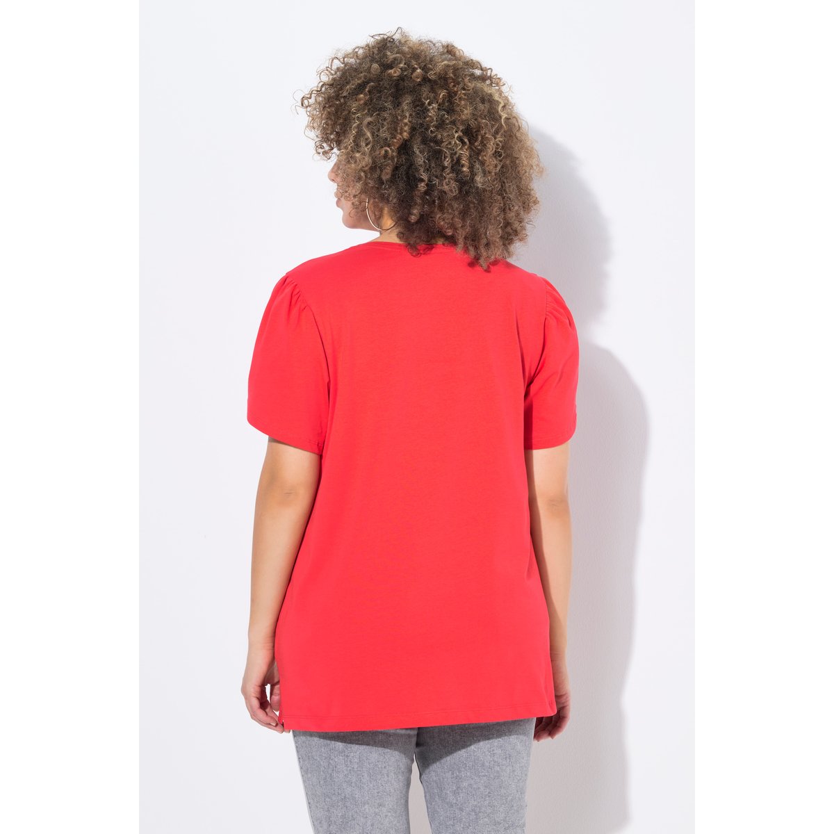 T-shirt rouge clair, ULLA POPKEN