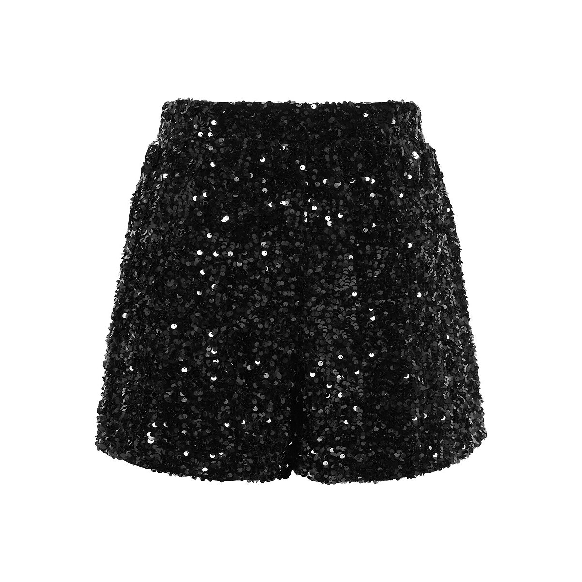 Short à sequins noir, ONLY